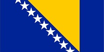 Bandiera Bosnia Erzegovina